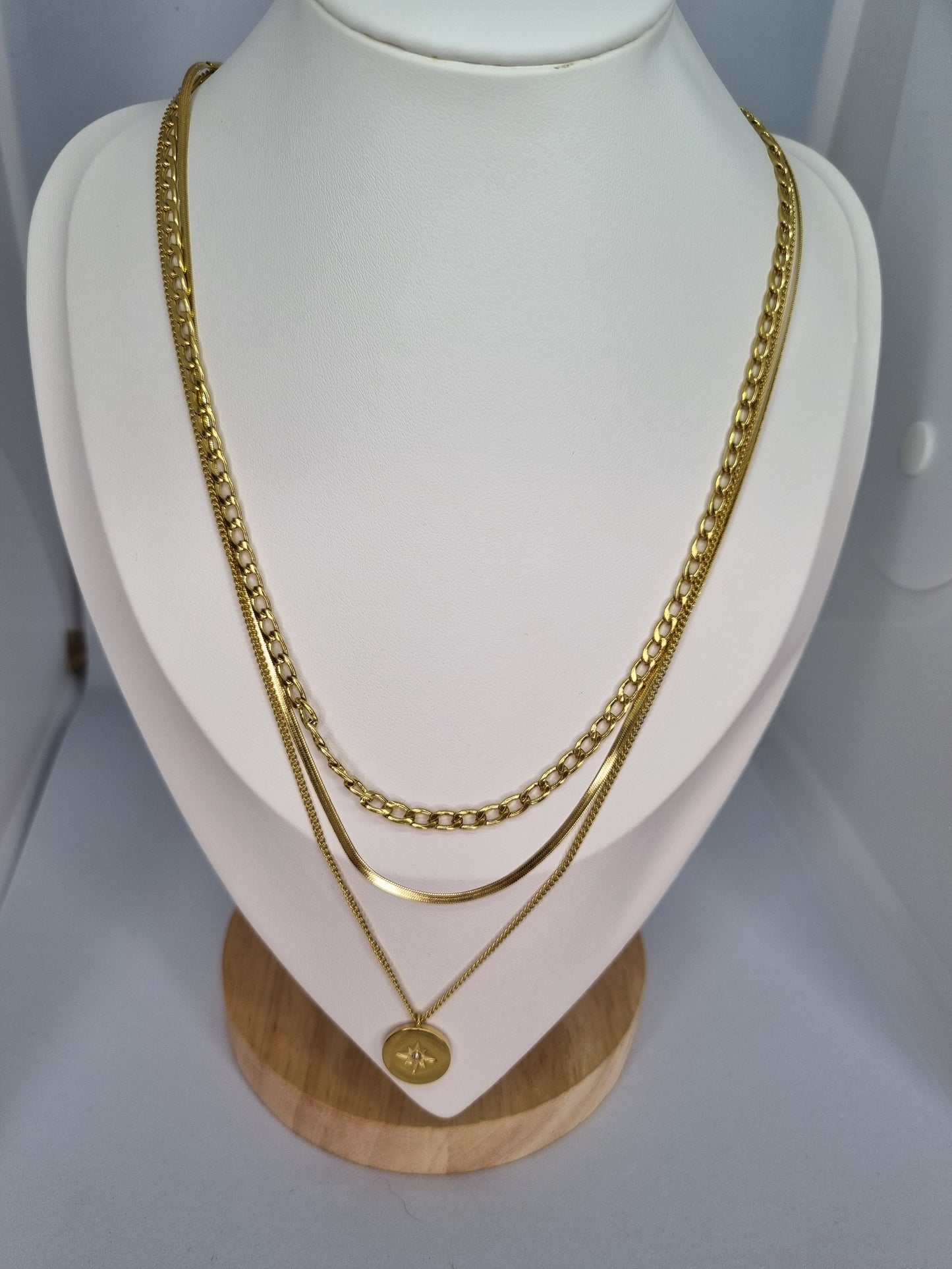 ALOISIA - Collier 3 rangs