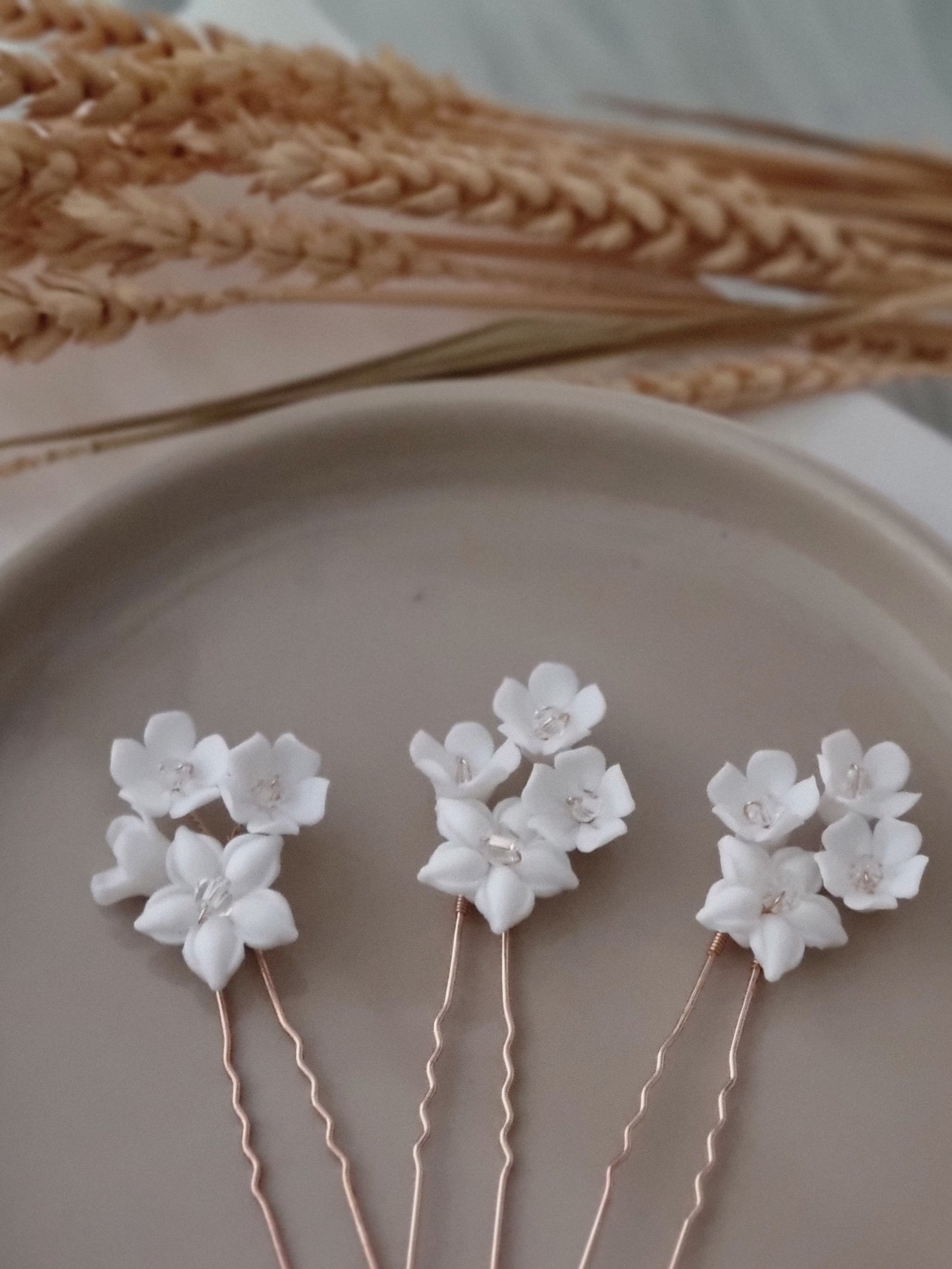 MELUSINE - Pics fleurs blanches