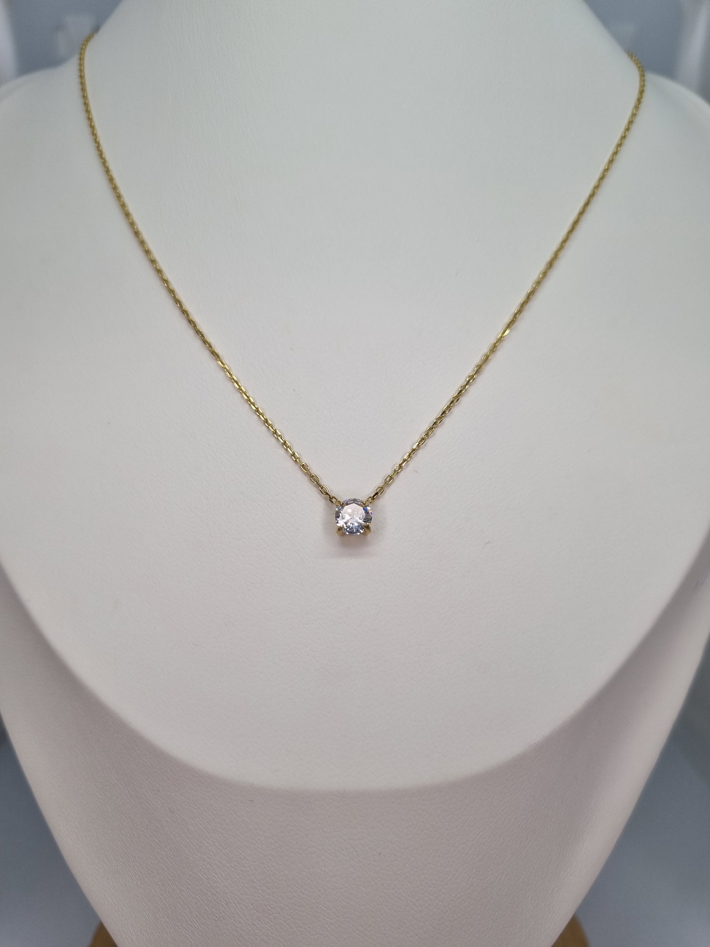 JADE - Collier avec cristal rond