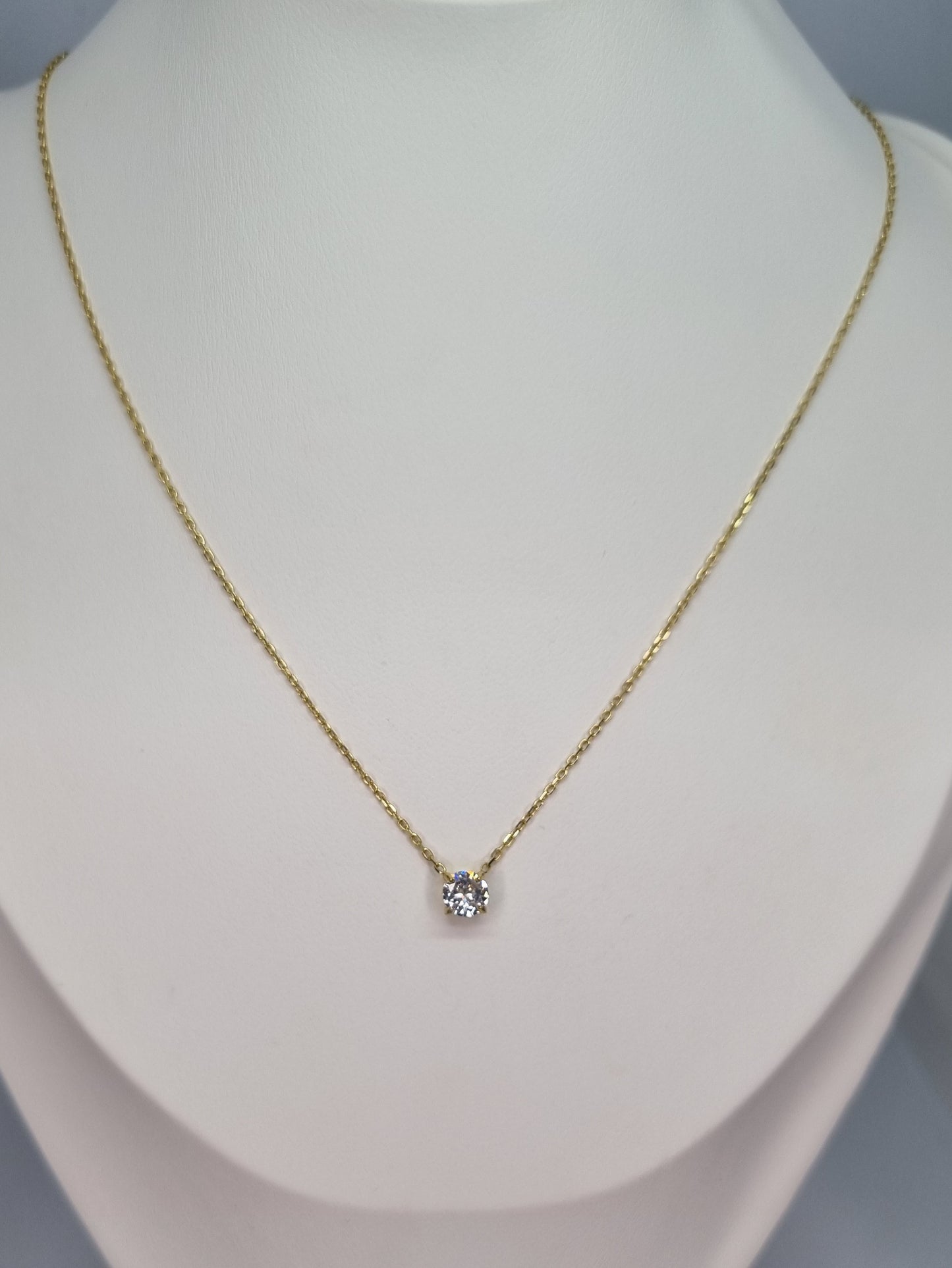 JADE - Collier avec cristal rond