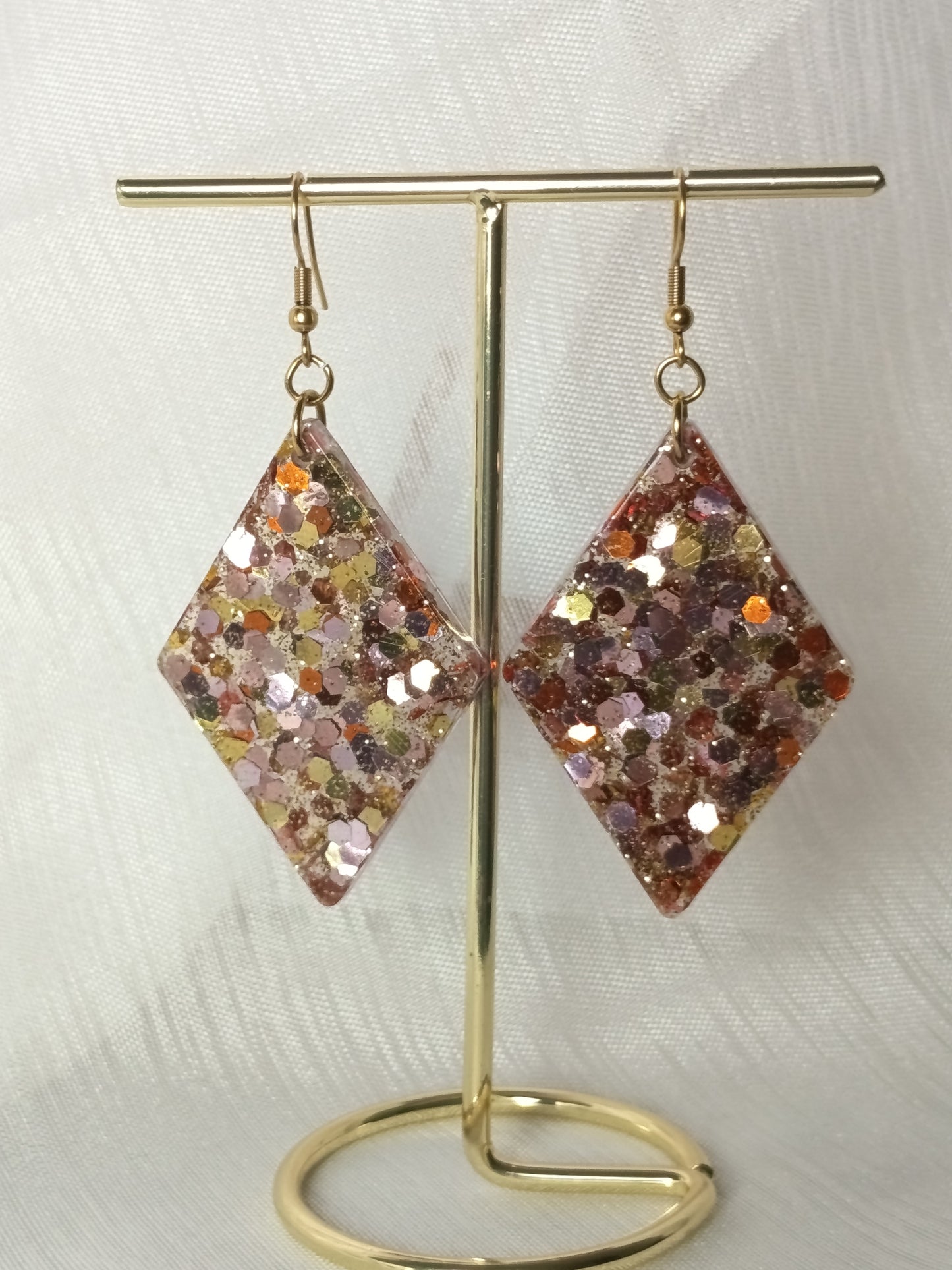 ELSA - Boucle d'oreille en résine