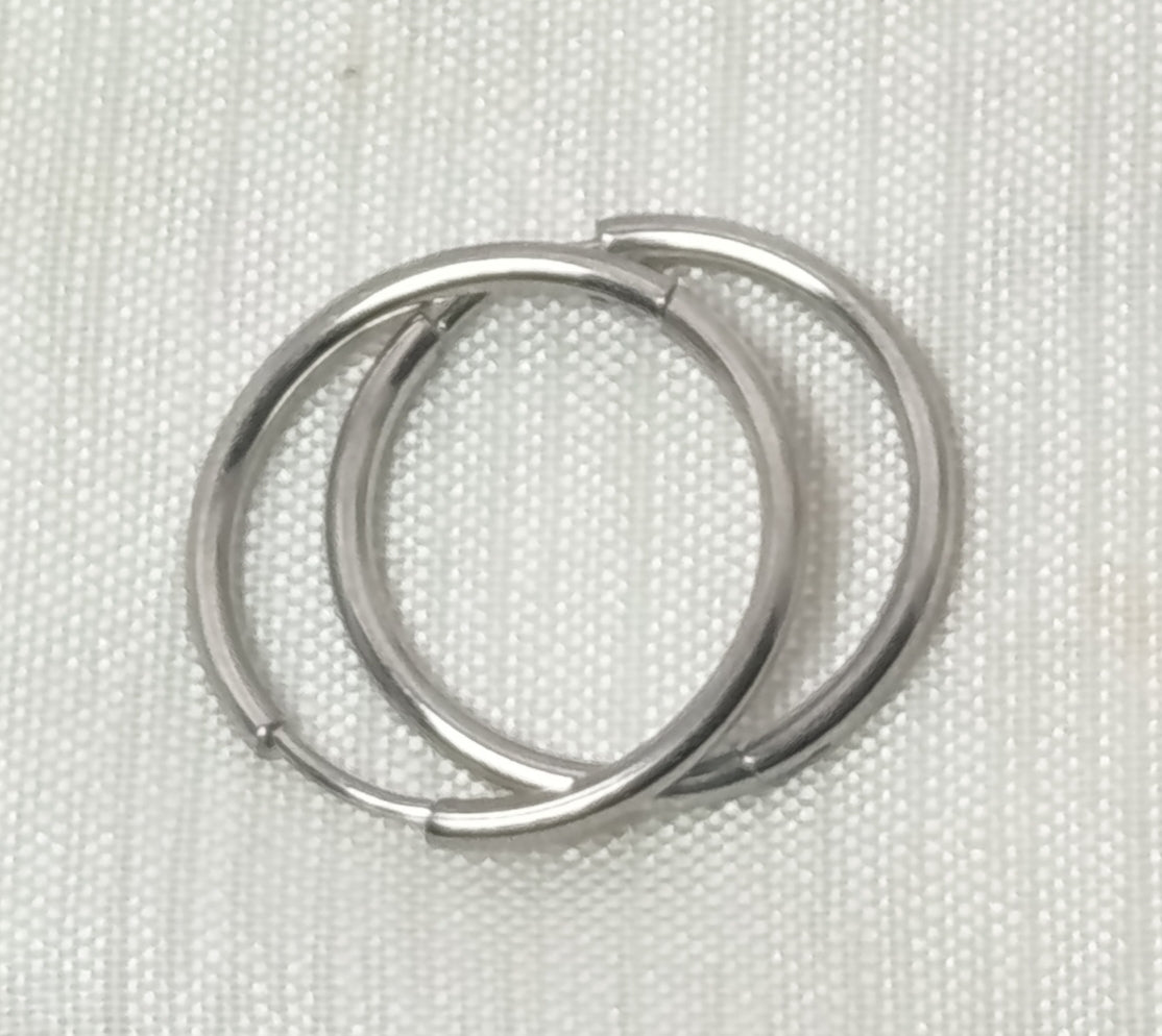 Support pampille – Acier inoxydable argenté & doré