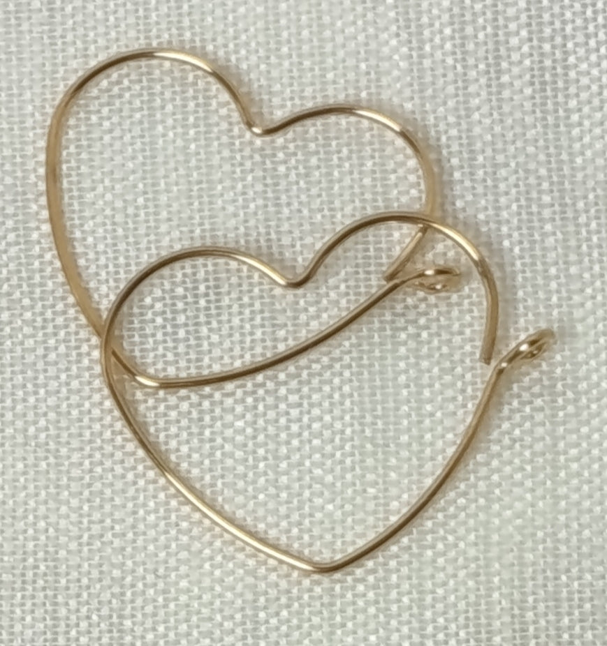 Support pampille – Acier inoxydable argenté & doré